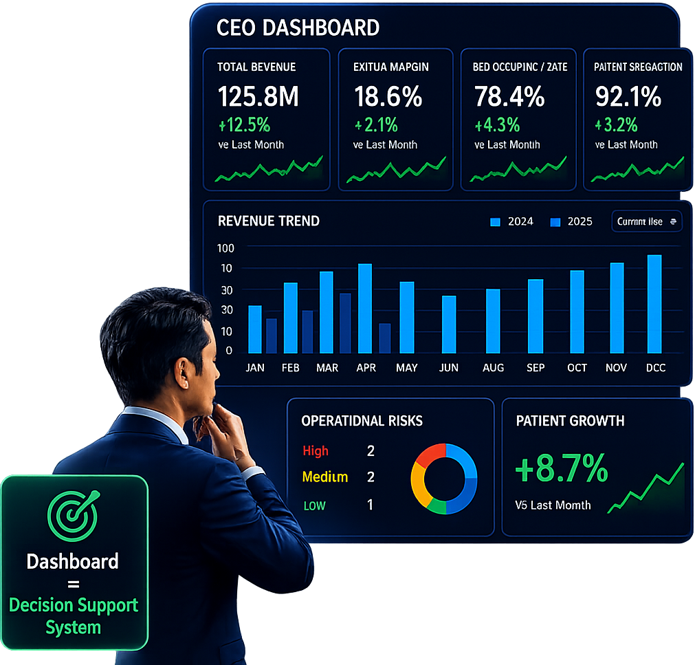CEO Performance Dashboard preview